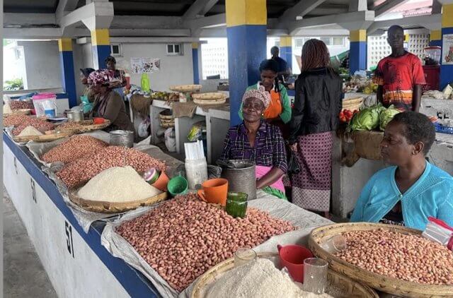 Rehabilitated Public Local Food Market in Beira, Mozambique - © GAIN 2024